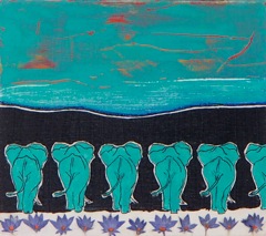 Drenched in Turquoise (6”x7”) $80.00